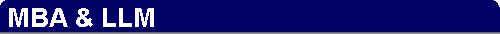 MBA & LLM